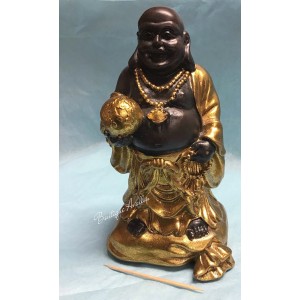 Bouddha rieur doré
